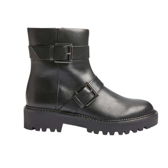 Nordstrom Shoes - Nordstrom’s Macombs Water Resistant Moto Black Boots RN #58665 – Sz 8M